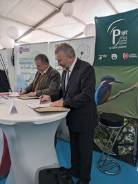 Signature de la convention de partenariat avec la Région