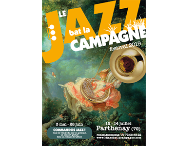 Affiche du Festival Le Jazz bat la campagne