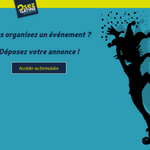 Saisissez vos manifestations en ligne !